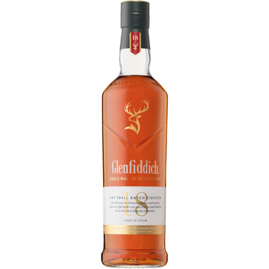Glenfiddich 18 Year Old Single Malt Scotch